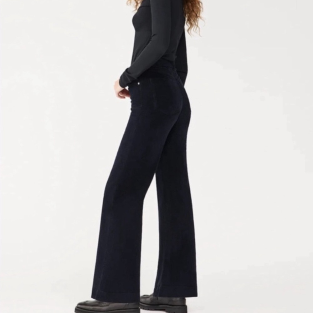 🌟 DL1961 Hepburn Wide Leg High Rise Corduroy Pant ~ Size 27